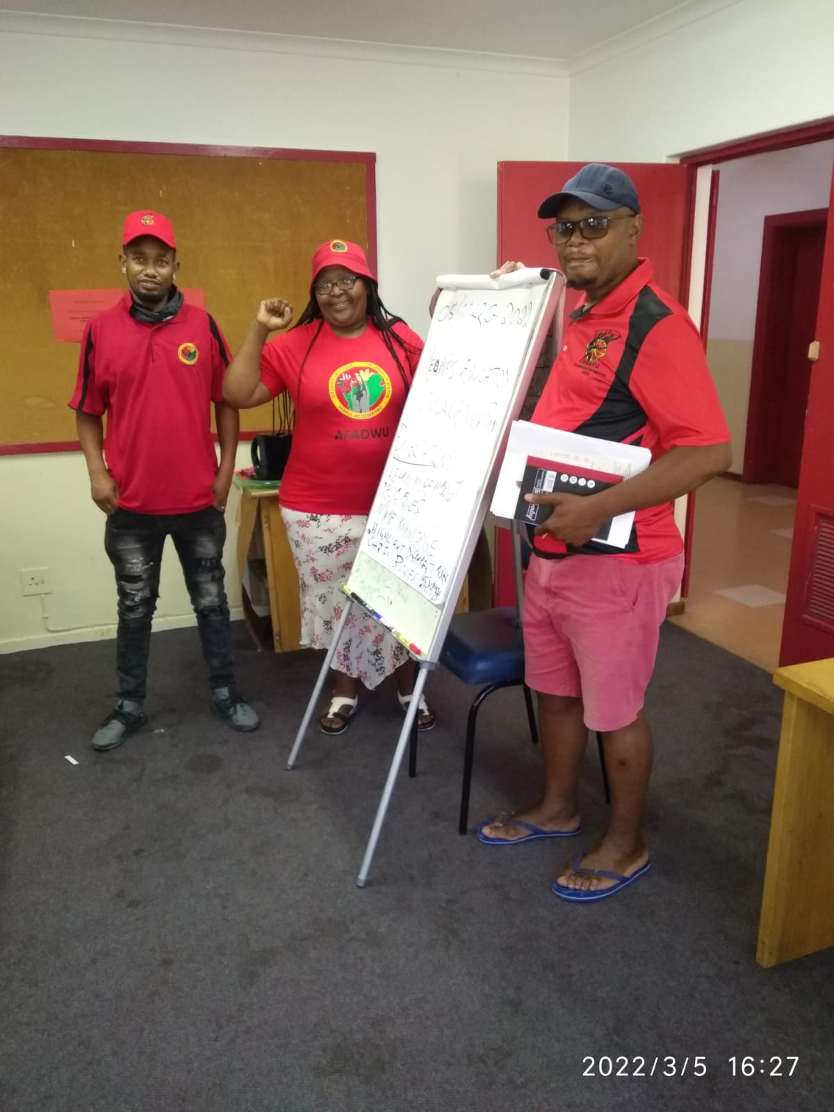 Induction Training Provincial Office Bearers  (POB) 
